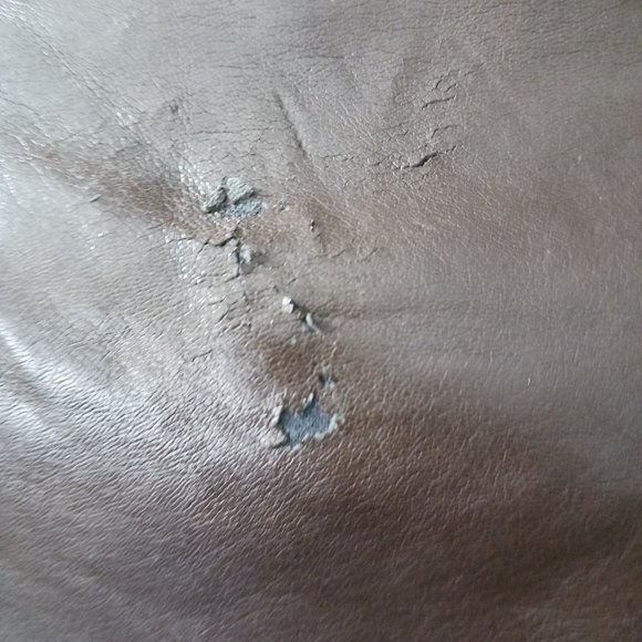 Faux leather coat jacket Levi's sherpa dark brown for men - Picture 5 of 10